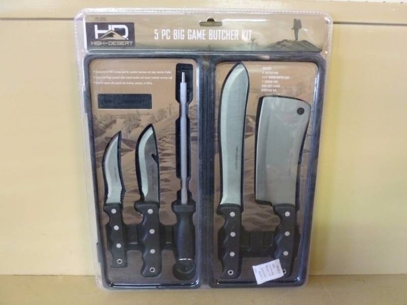 lot 127 image: Big Game Butcher Set