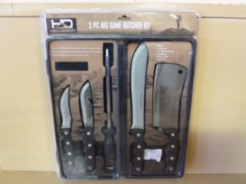 lot 128 image: Big Game Butcher Set