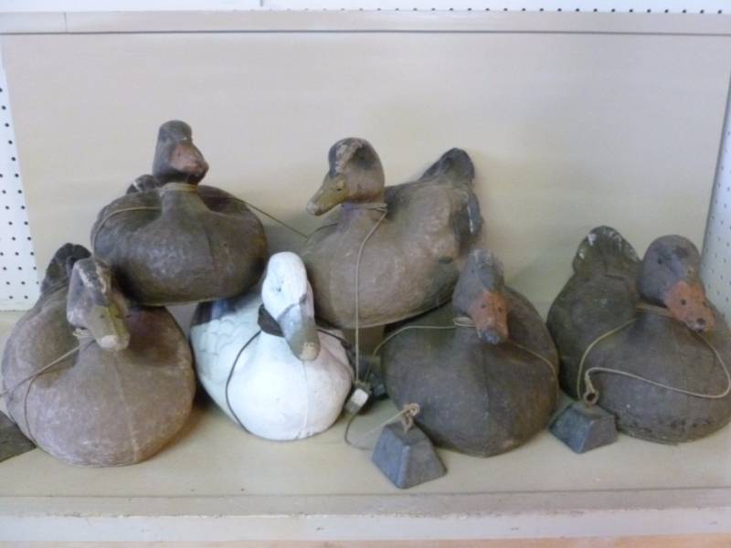 lot 134 image: Vintage Duck Decoys