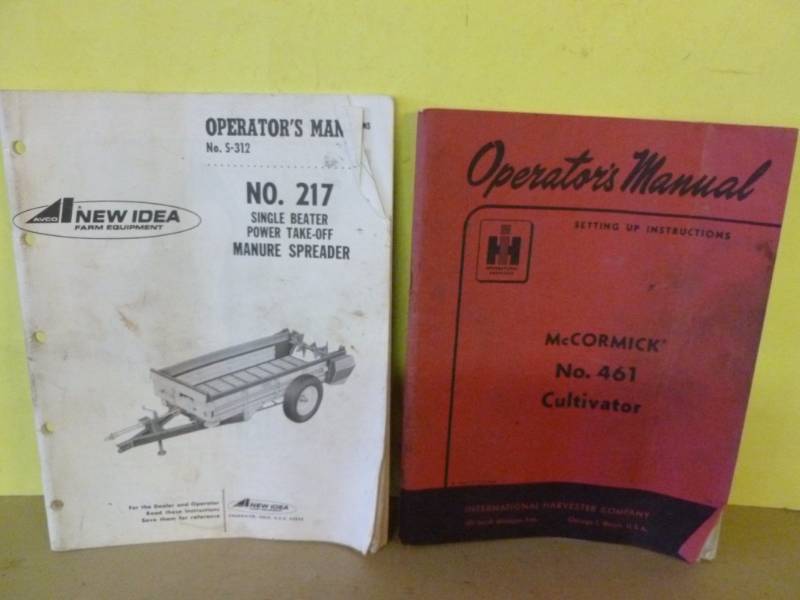 lot 165 image: Vintage Manuals
