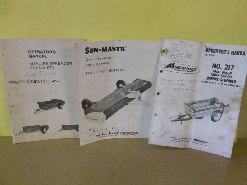 lot 167 image: Vintage Manuals