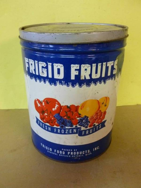 lot 172 image: Vintage Metal Container