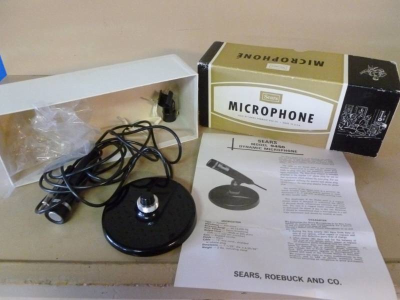lot 193 image: Vintage Microphone