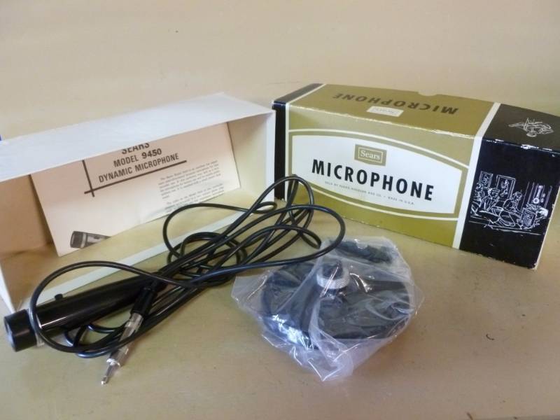 lot 194 image: Vintage Microphone