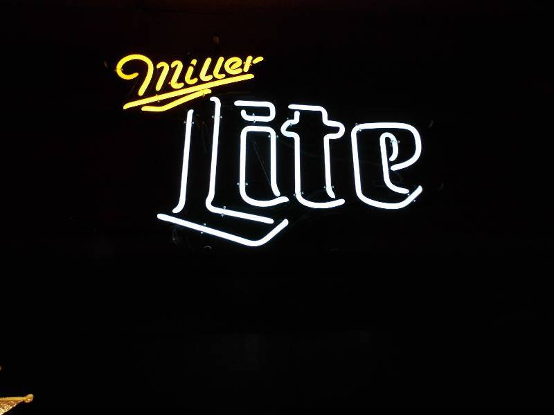 Miller Lite Neon Sign