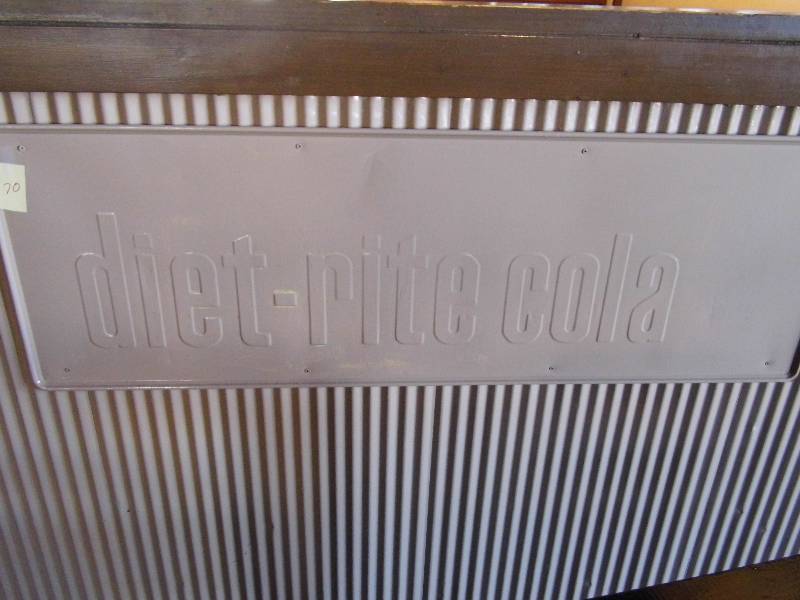 Diet Rite Cola Metal Sign