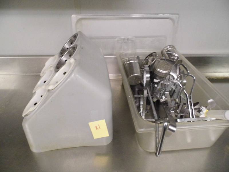 Utensil Holder, Cambro Containers, Misc