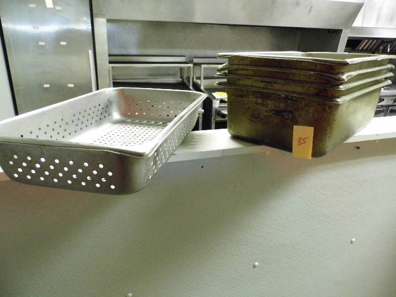 5 Stainless Steel Pans
