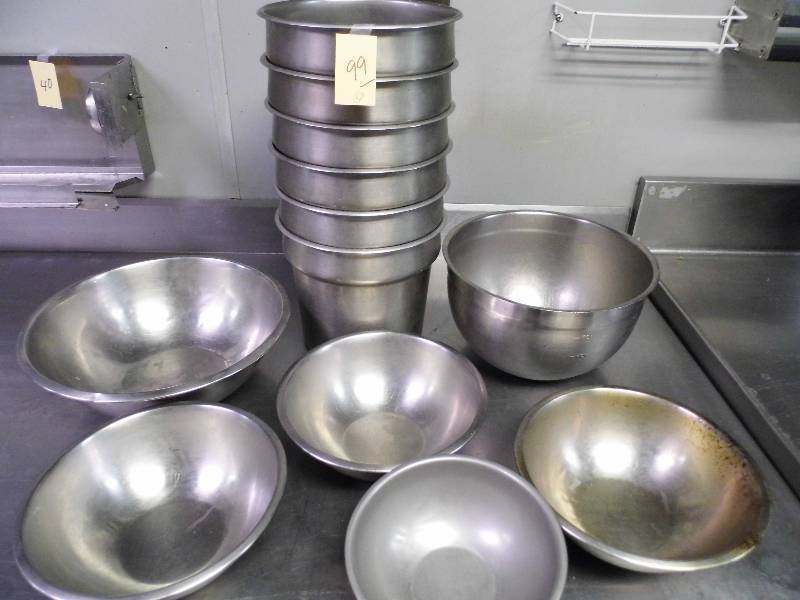 6 Soup Steam Table Inserts - 6 Bowls
