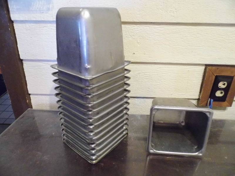 14 Stainless Steel Half Size Pans