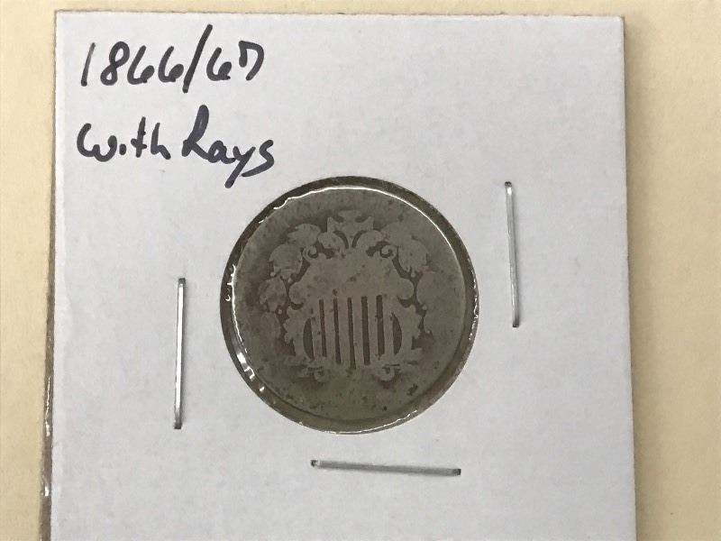 186667 with Rays Shield Nickel - C...