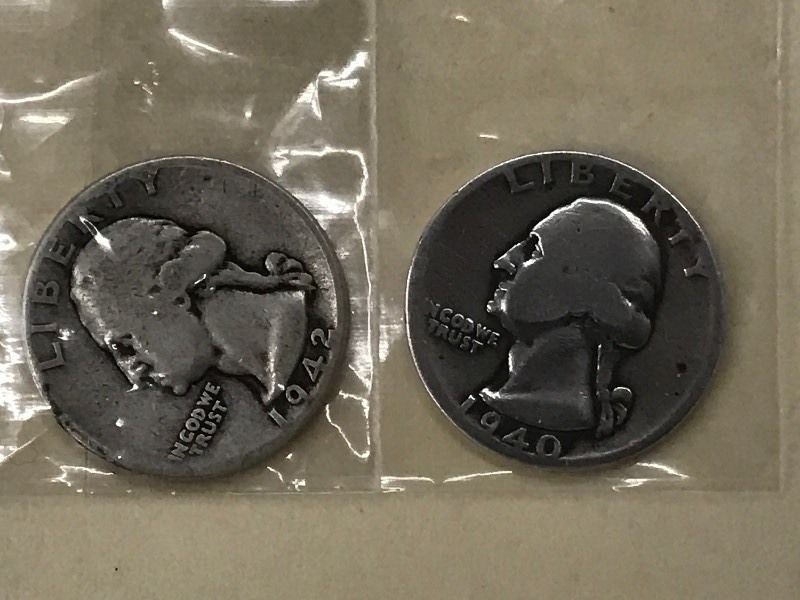 Washington Silver Quarters Lot (2) ...