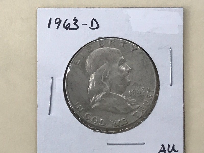 Franklin Silver Half Dollar - 1963 ...