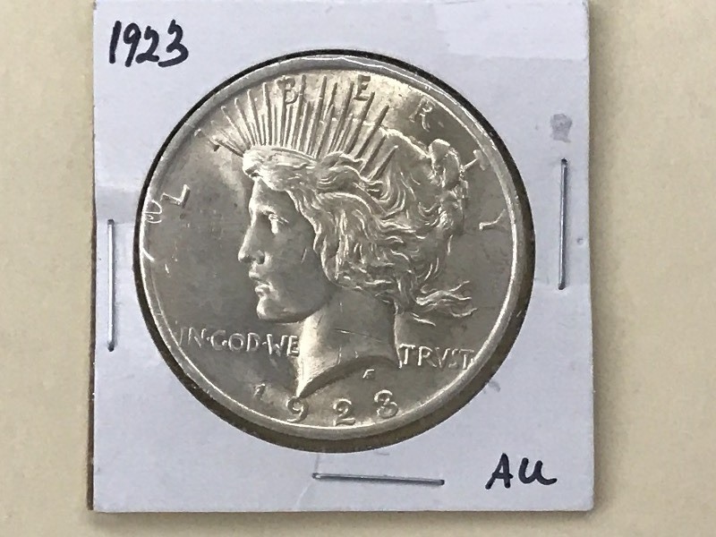 Peace Silver Dollar - 1923 P ...