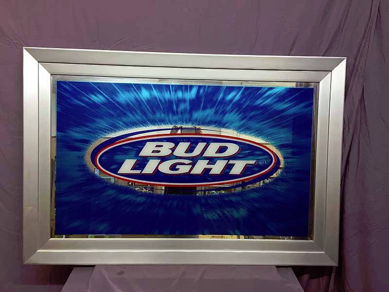 bud light mirror