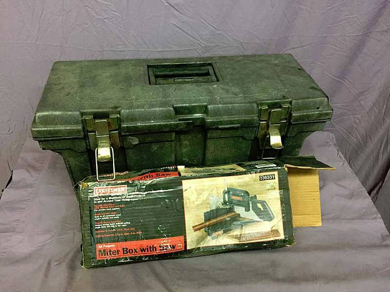 lot 43 image: Tool Box - Miter saw