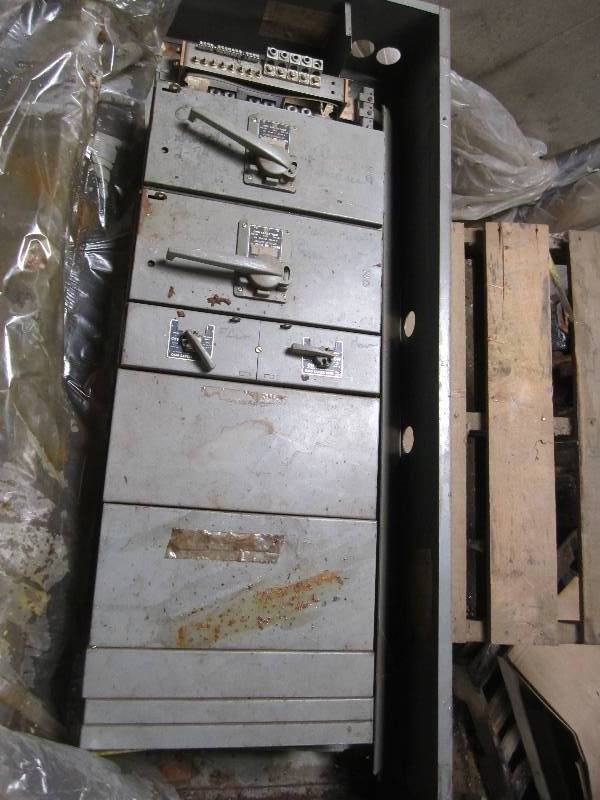 lot 36 image: Large Square D circuit box, measure...