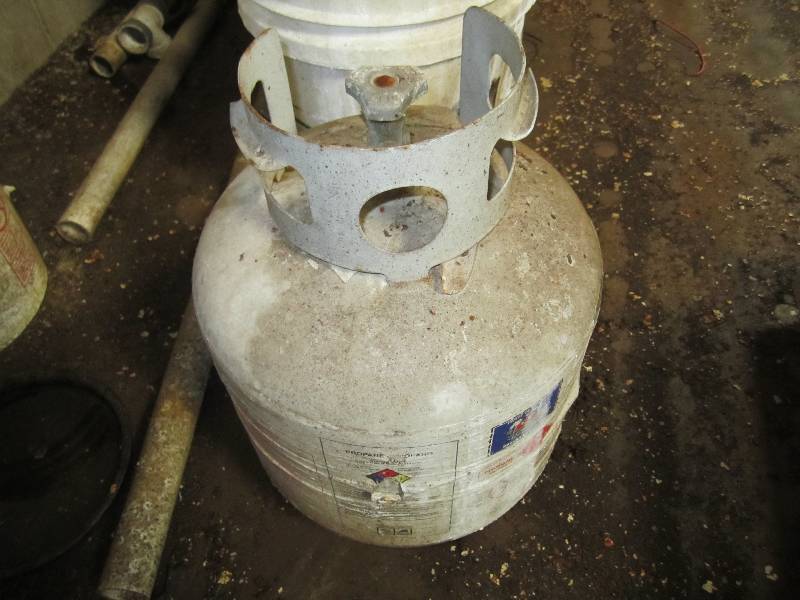 lot 42 image: Propane tank...