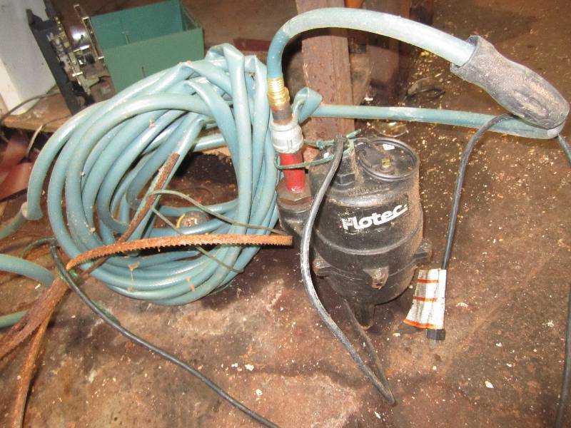 lot 63 image: Flotech sump pump...
