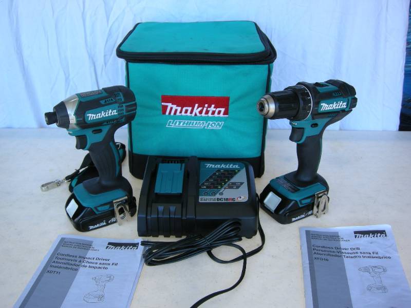 lot 41 image: Makita Cordless DriverImpact Kit
