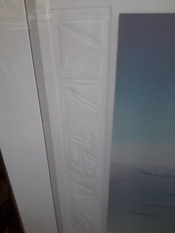 Nice Artistic piece with 3d imprint.. Unique.. One of a kind