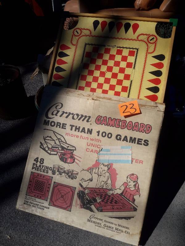 CARROM Game Board.. No playing pieces.. Board only