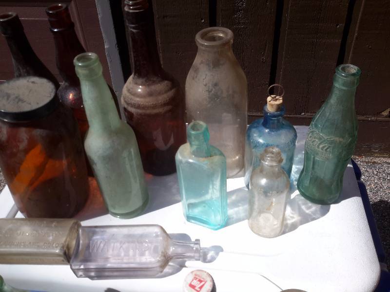 Vintage Bottles as pictured