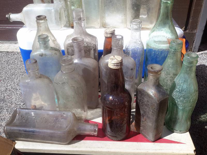 Vintage Bottles as pictured