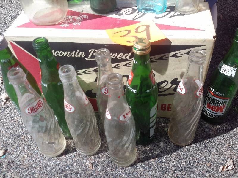 Vintage Bottles as pictured