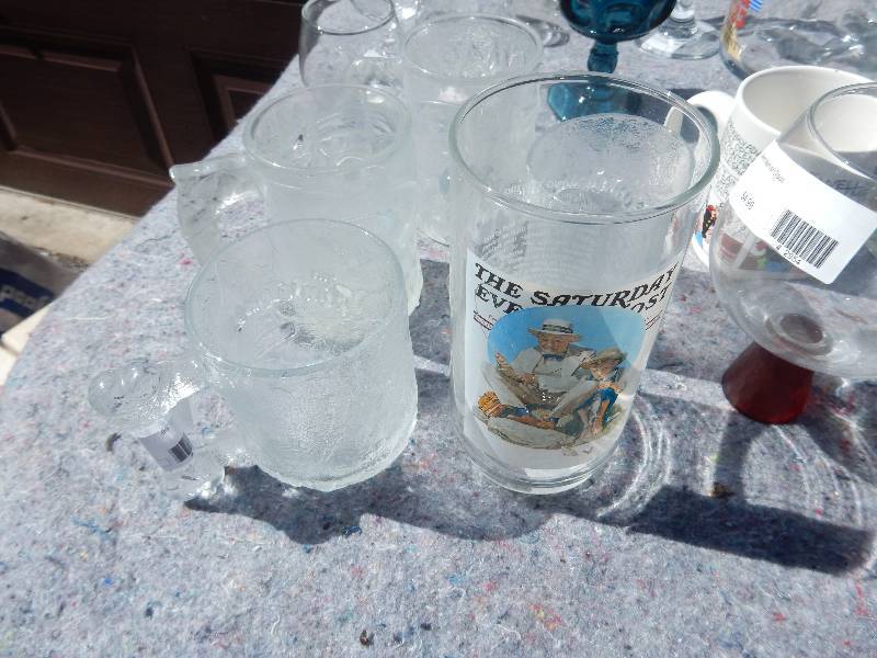 Misc. Glassware as pictured.. See closeups