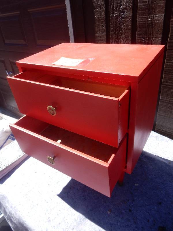 Small Solid wood dresserstorage chest.