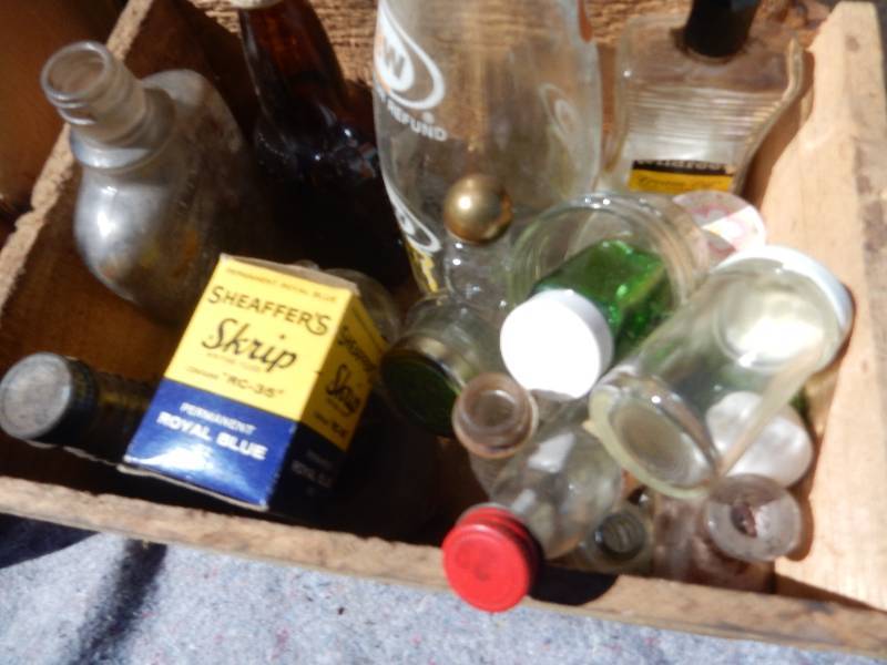 Vintage Bottles as pictured