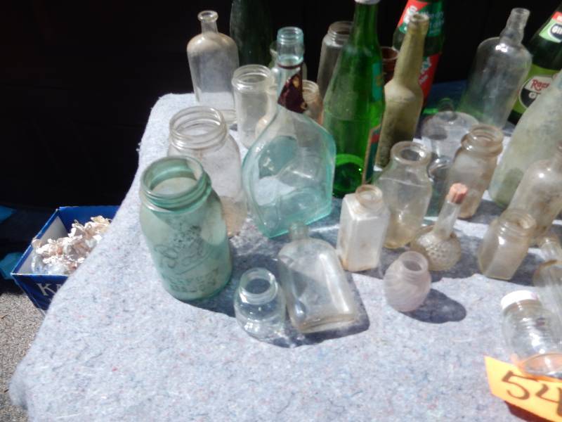 Vintage Bottles as pictured