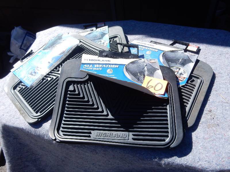All Weather Floor mats..