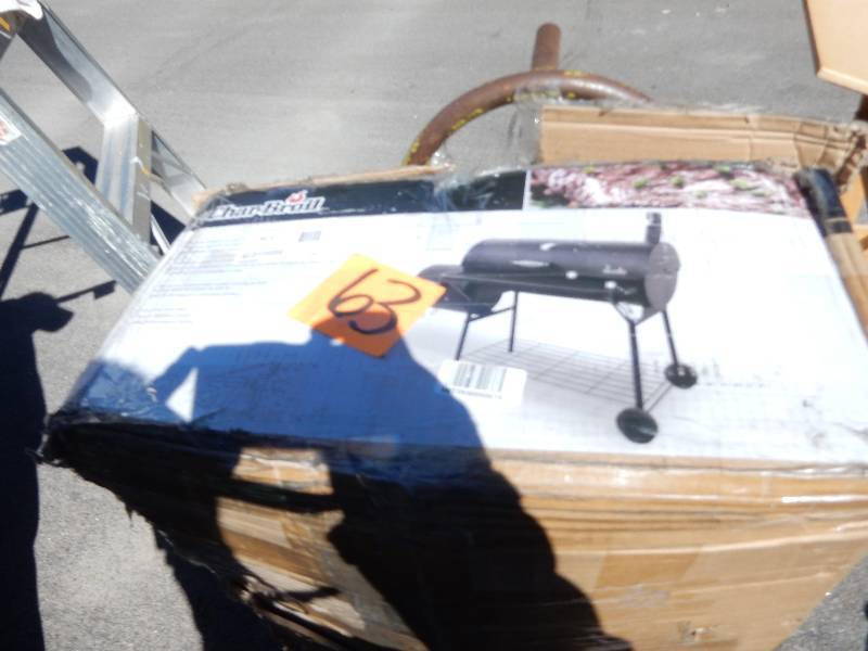 NEW, in original box, CHARBROIL smoker..