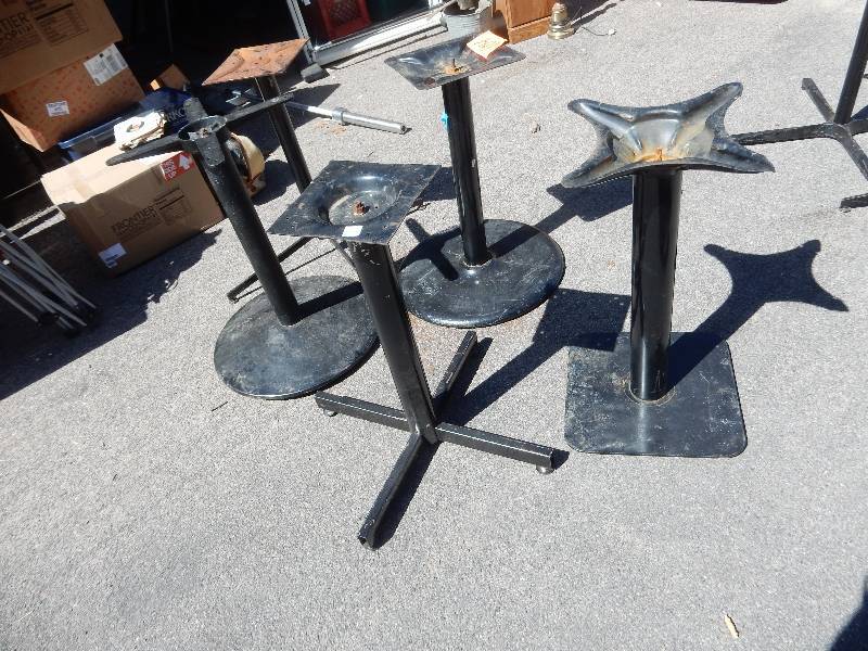 7 Steel Table Bases