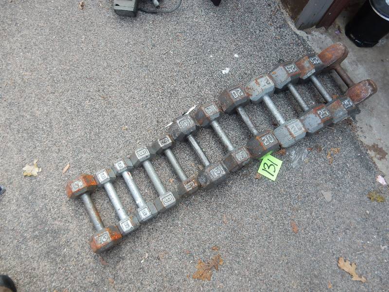 Lot of Hand Weights as shown