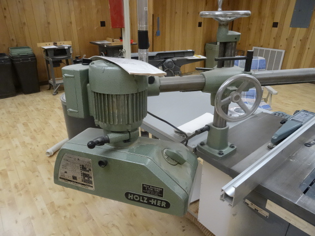 lot 26 image: Holzher type ET117 power feed. Made...