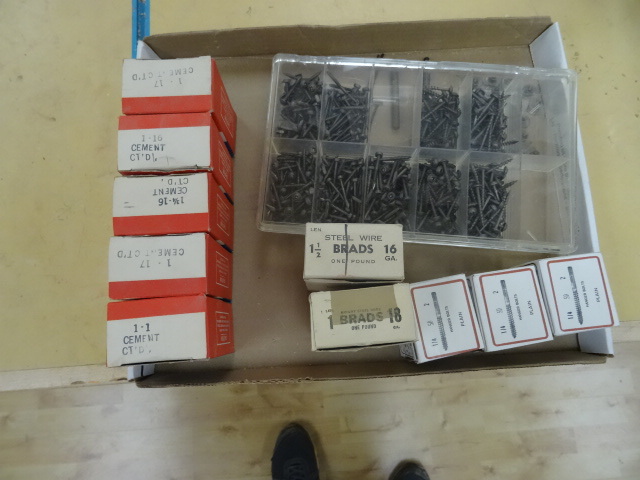 lot 56 image: 3 boxes of hanger bolts. 2 boxes of...