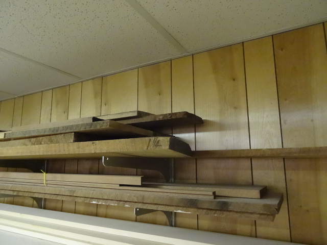 lot 67 image: Pile of walnut boards. 1x mostly. 2...