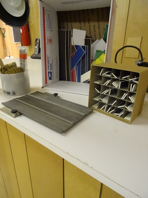 lot 81 image: Misc engraving supplies. New Hermes...