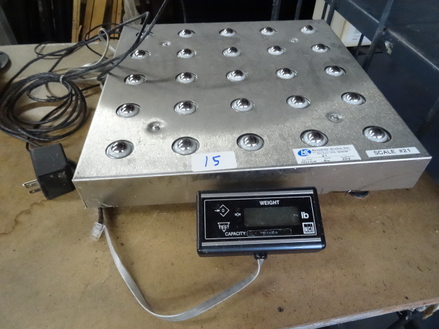NCI 150 lb roller top scale. Model ...