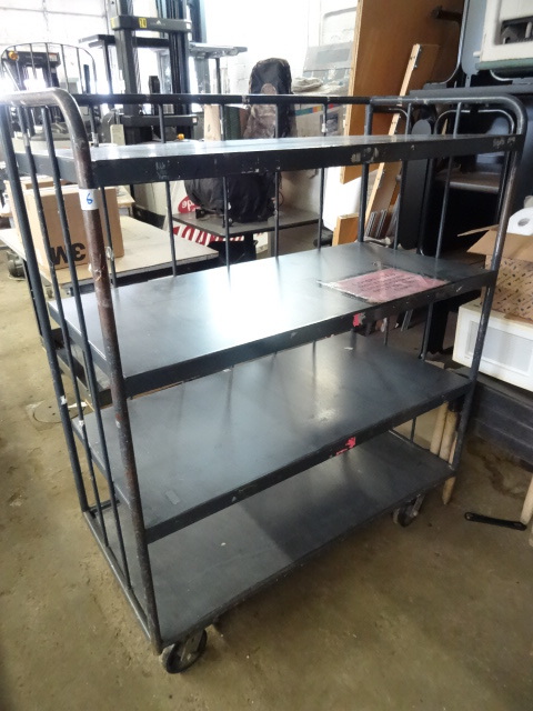 4 tier metal warehouse cart. 50 x 2...
