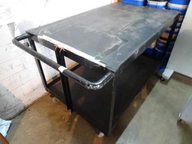 Heavy duty metal warehouse cart. 30...
