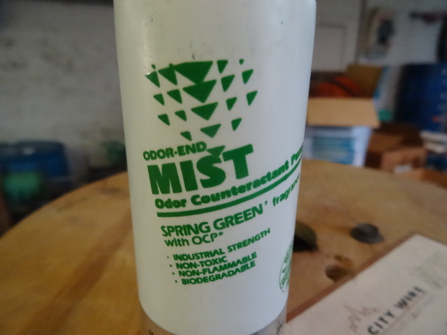 Mist odor counteractant pump spray...