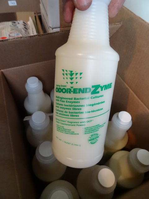 Spring green odor end zyme. 10 bott...