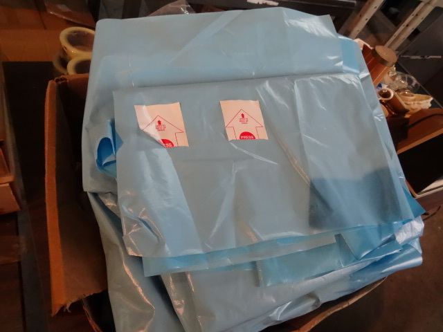 Sterile surgical table covers...
