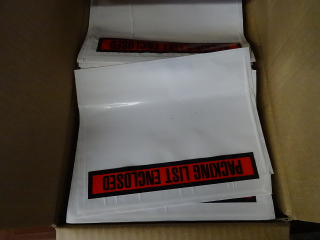 7 x 5 12 packing list enclosures. ...