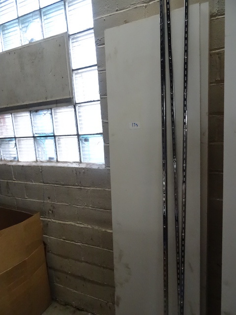 Shelf brackets and boards. 18 x 72....