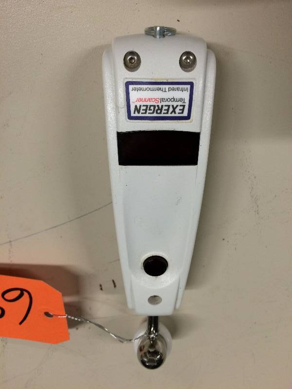 lot 30 image: Retails Used $300 EXERGEN TAT5000 Clinical Grade Infrared Temporal Scanning Temporal Artery Instant Thermometer